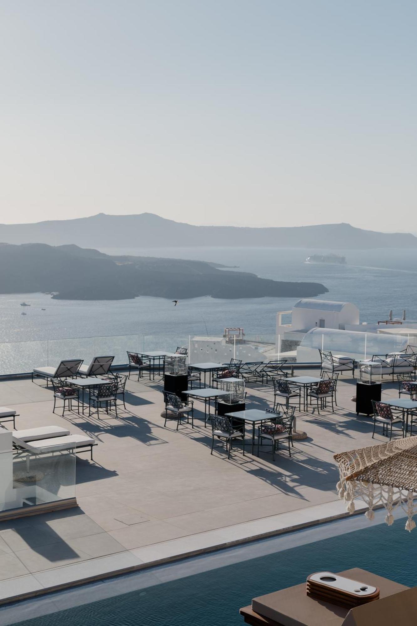 Apeiron Blue Santorini - Sustainable Adults Only 14 Plus Firá Buitenkant foto