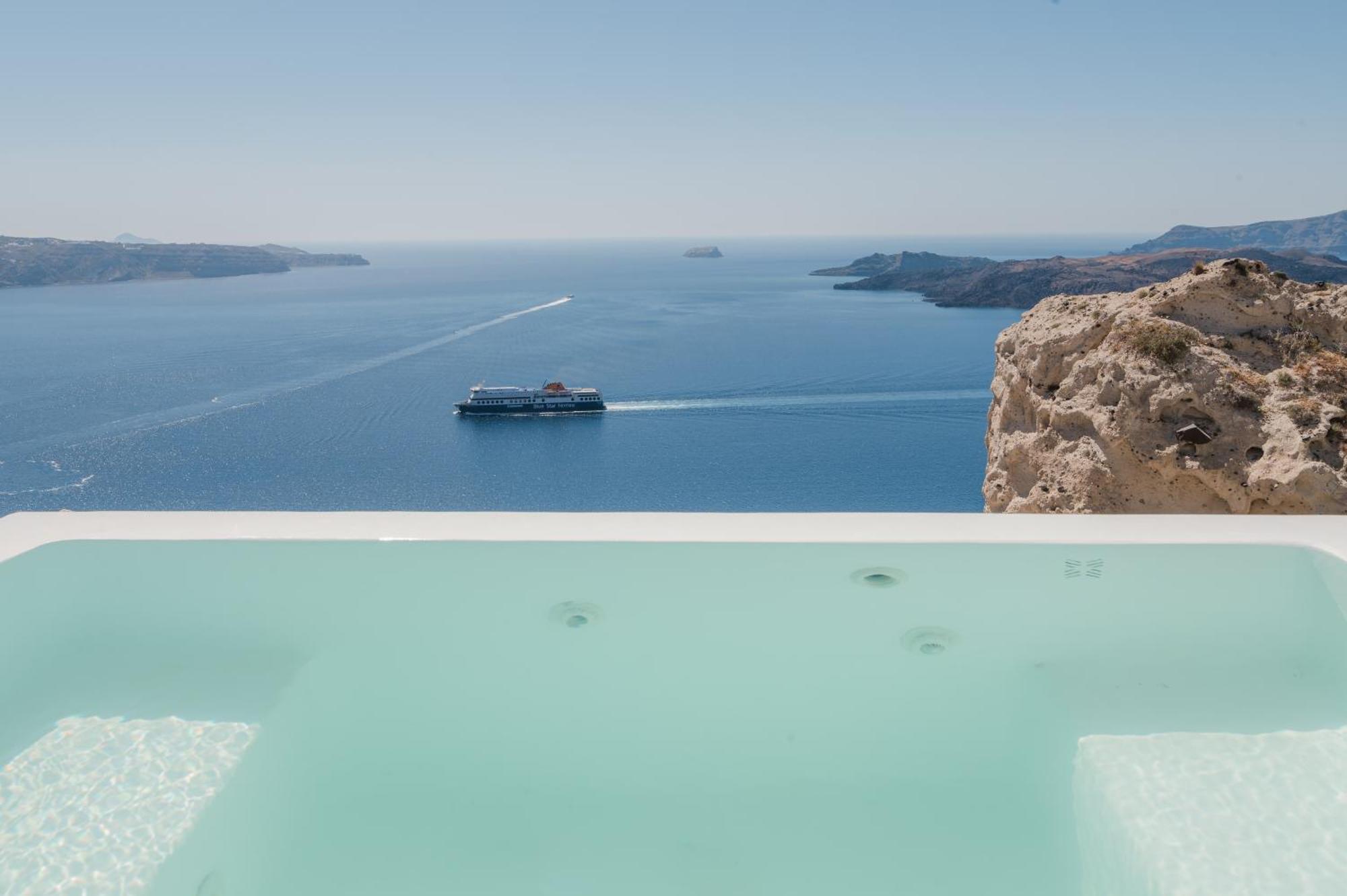 Apeiron Blue Santorini - Sustainable Adults Only 14 Plus Firá Buitenkant foto