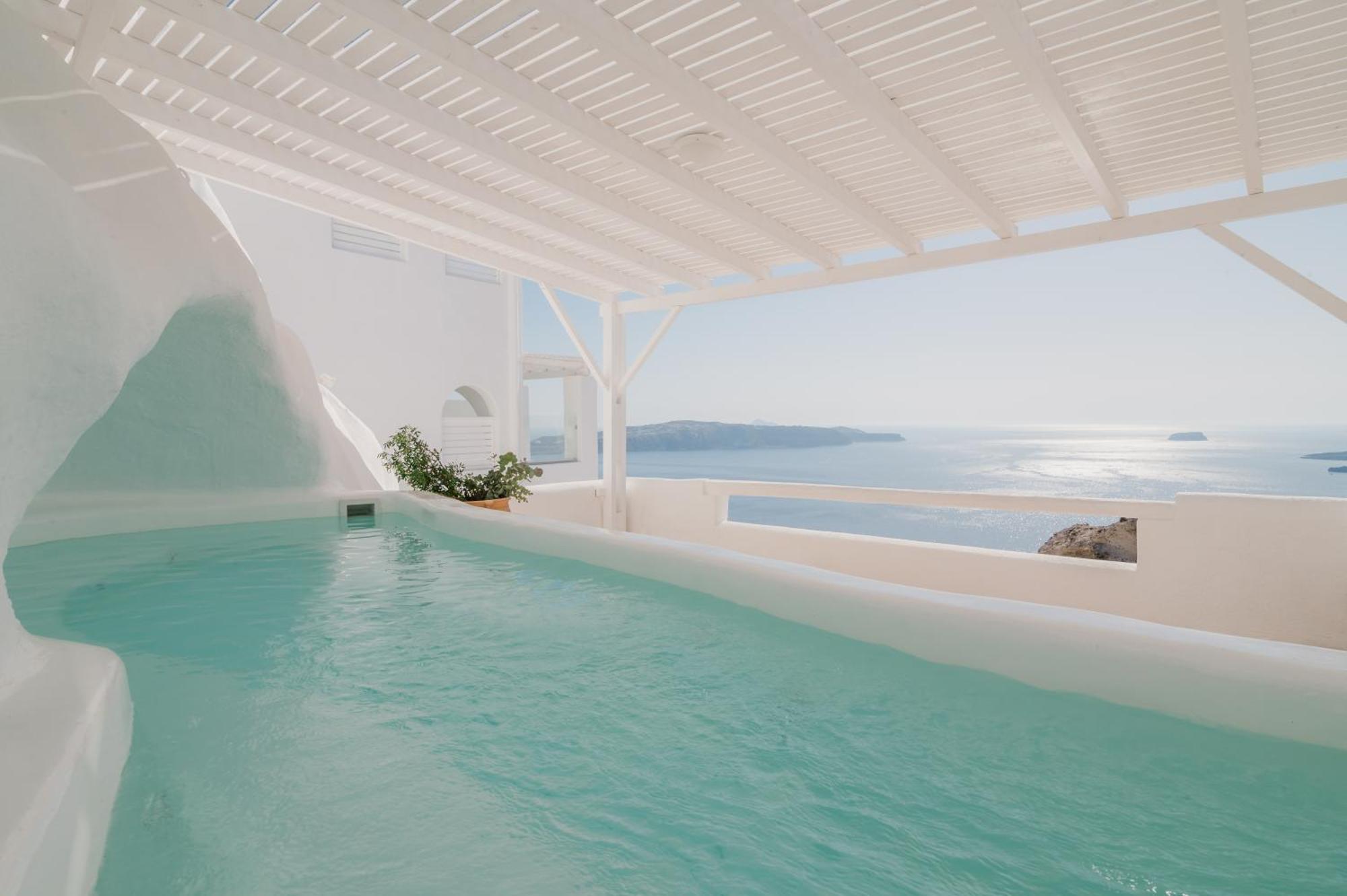Apeiron Blue Santorini - Sustainable Adults Only 14 Plus Firá Buitenkant foto
