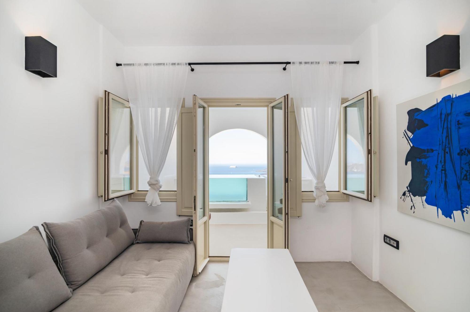 Apeiron Blue Santorini - Sustainable Adults Only 14 Plus Firá Buitenkant foto