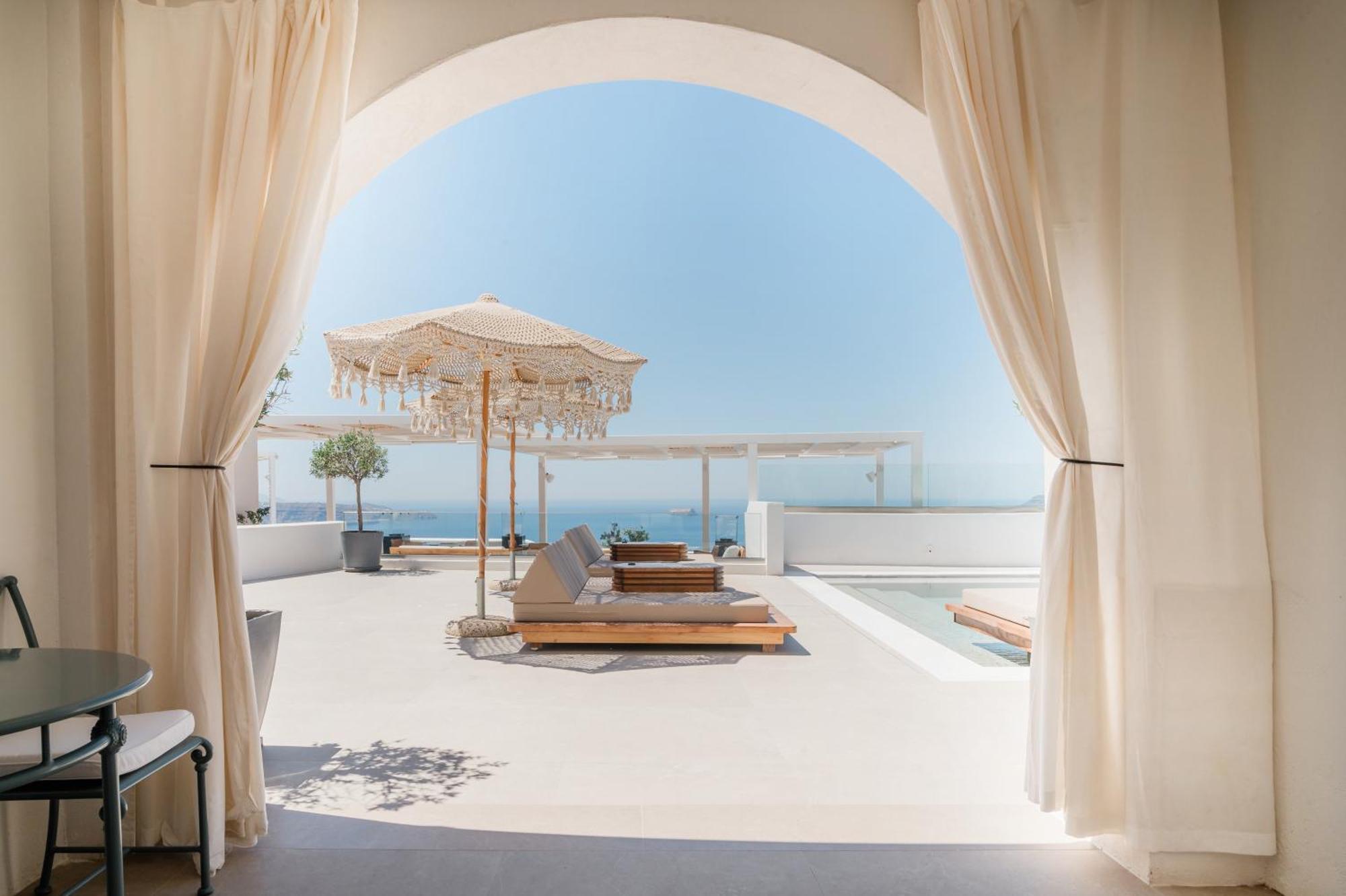 Apeiron Blue Santorini - Sustainable Adults Only 14 Plus Firá Buitenkant foto