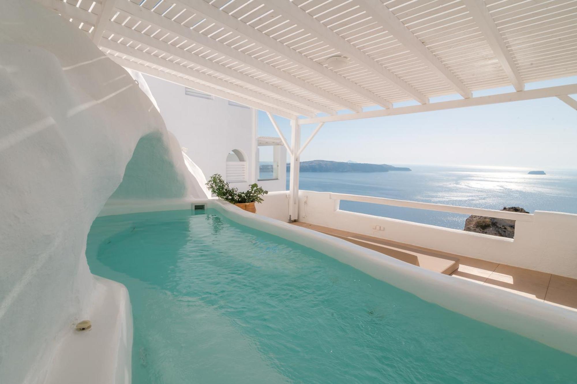 Apeiron Blue Santorini - Sustainable Adults Only 14 Plus Firá Buitenkant foto