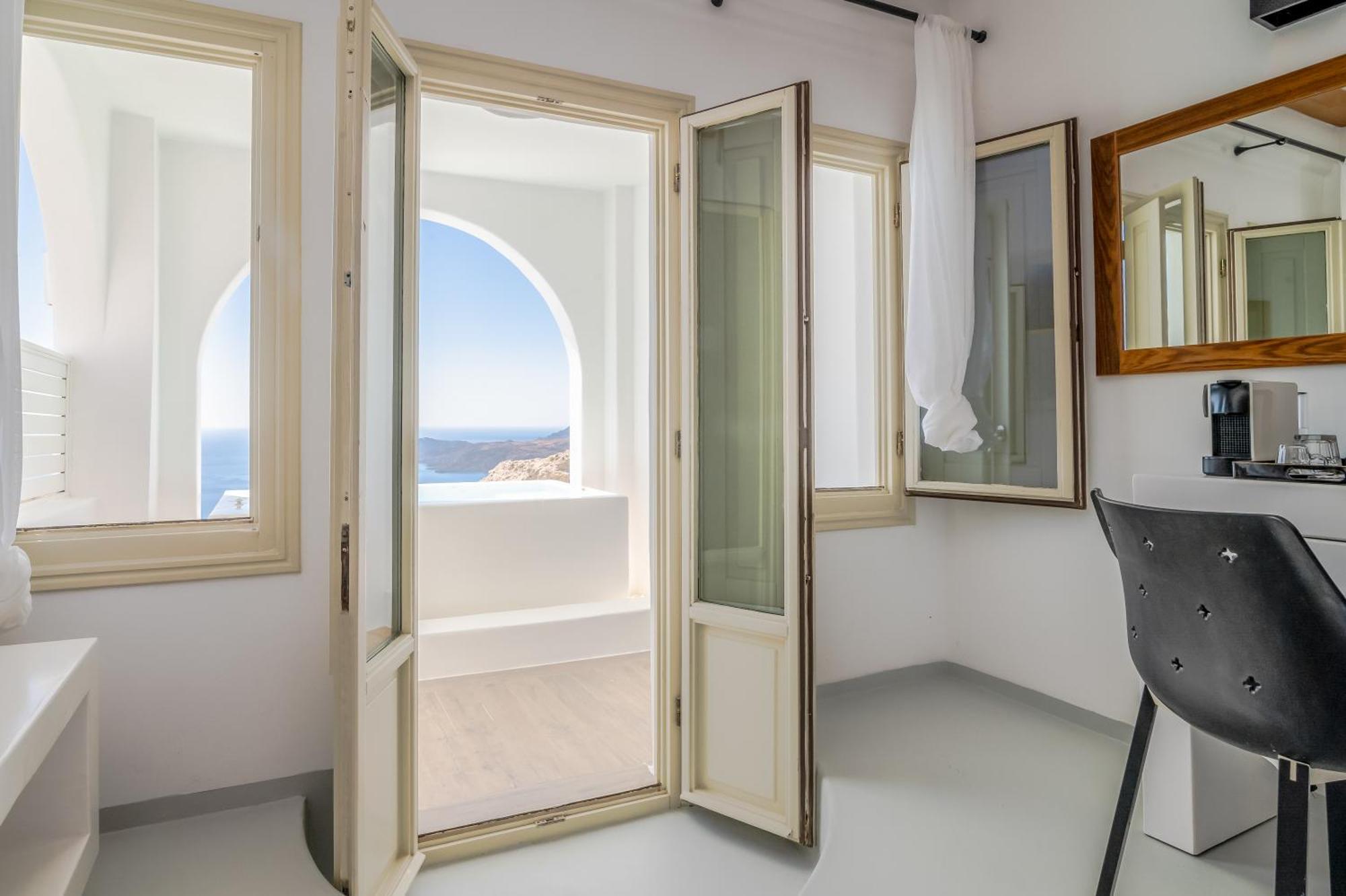 Apeiron Blue Santorini - Sustainable Adults Only 14 Plus Firá Kamer foto