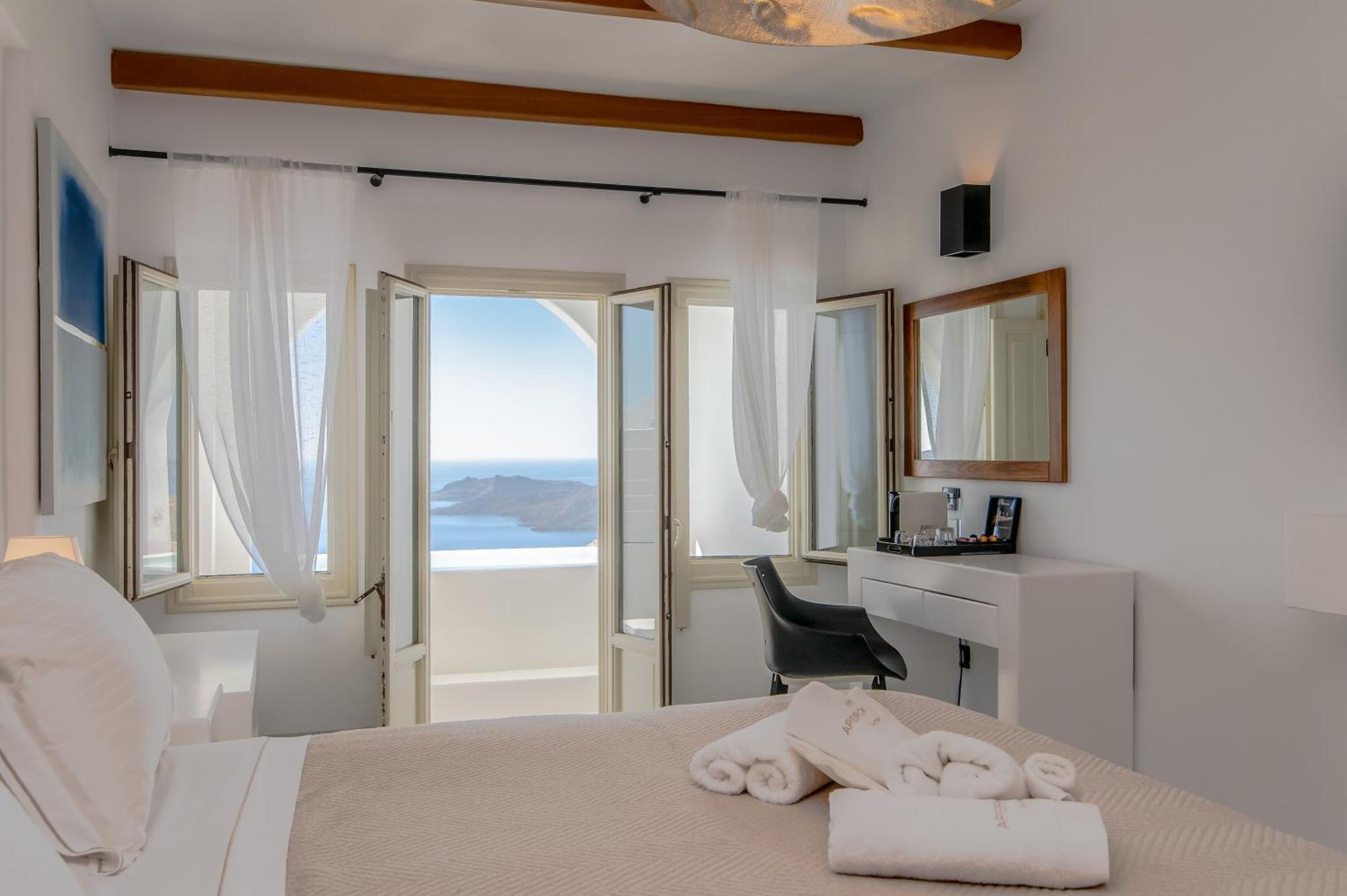 Apeiron Blue Santorini - Sustainable Adults Only 14 Plus Firá Kamer foto