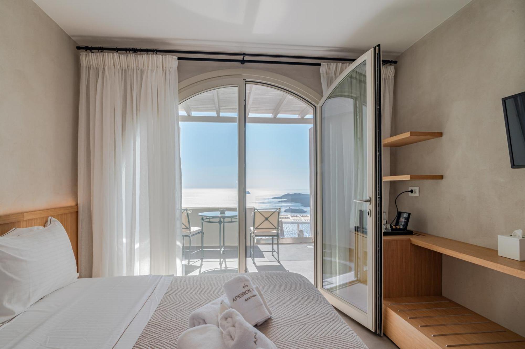 Apeiron Blue Santorini - Sustainable Adults Only 14 Plus Firá Kamer foto