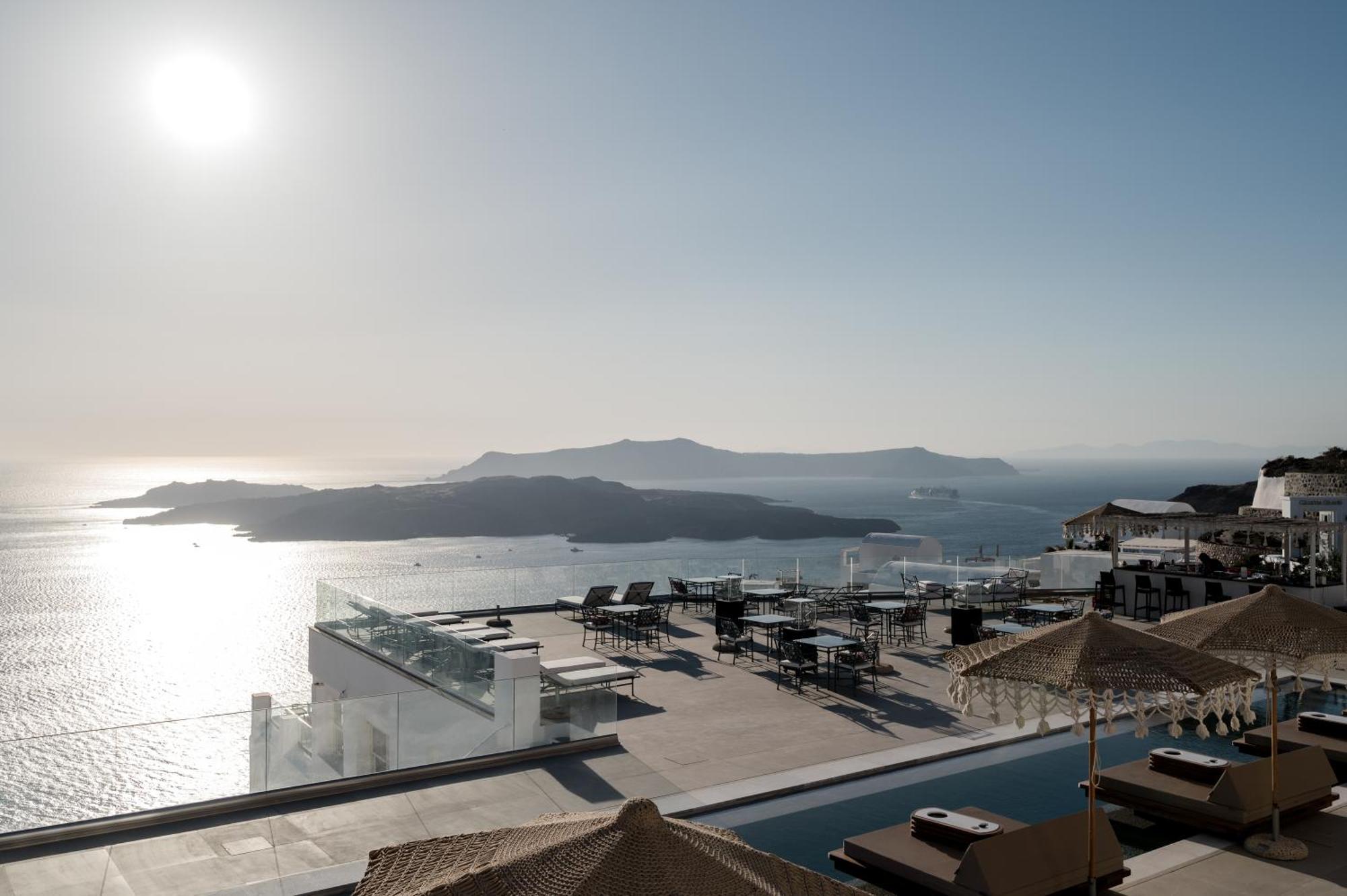 Apeiron Blue Santorini - Sustainable Adults Only 14 Plus Firá Buitenkant foto