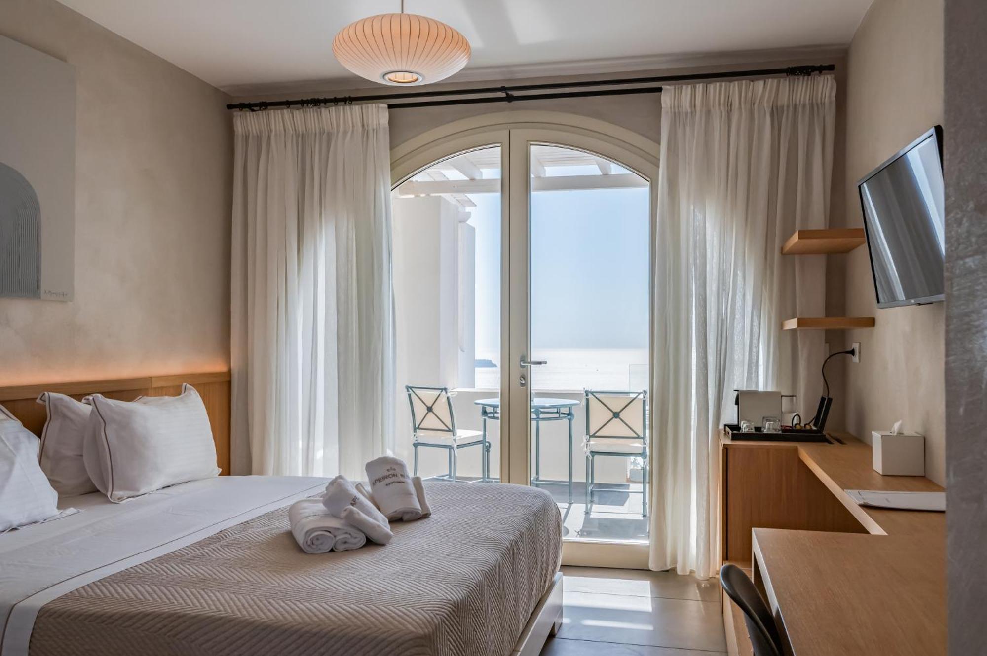 Apeiron Blue Santorini - Sustainable Adults Only 14 Plus Firá Kamer foto
